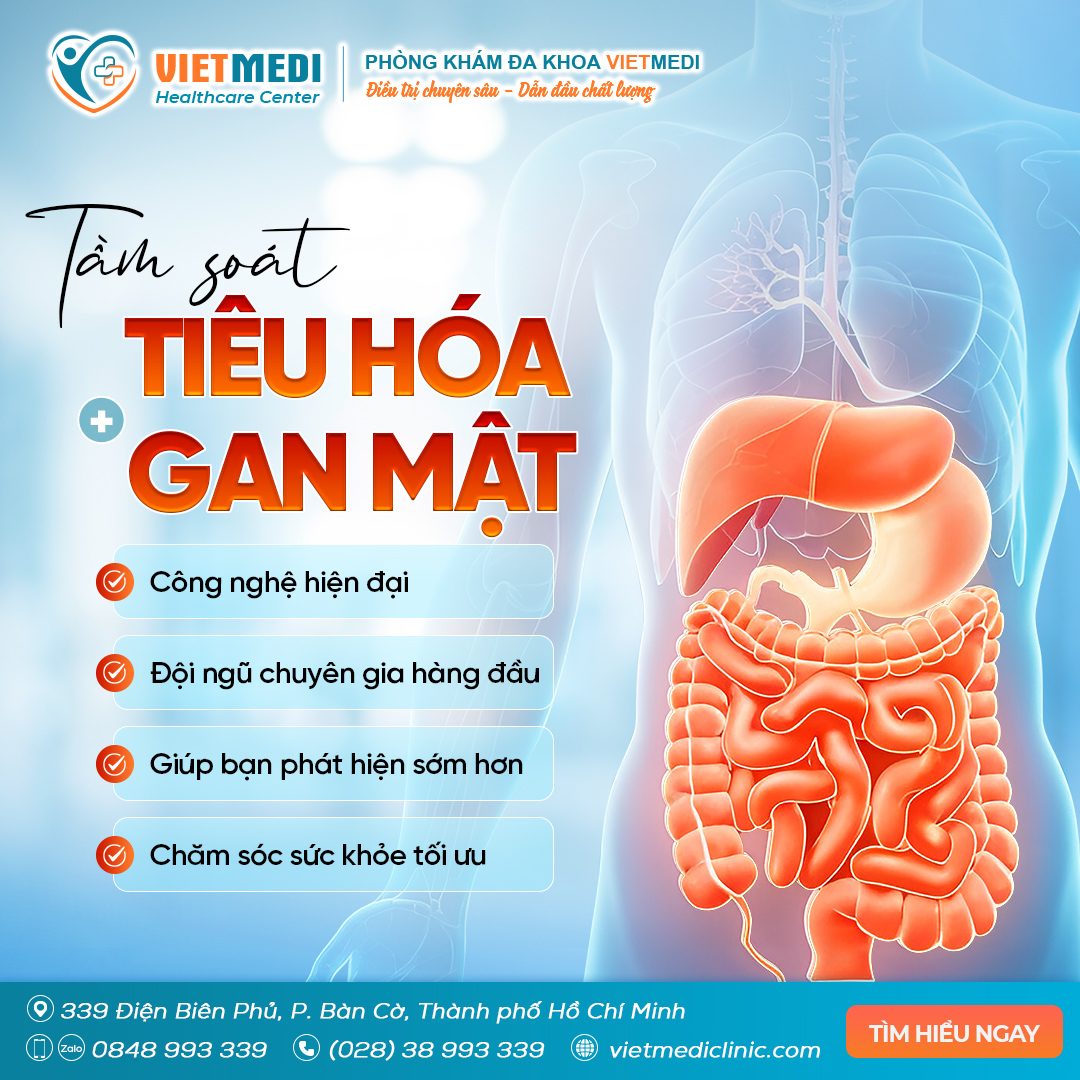 Tầm soát tiêu hóa gan mật